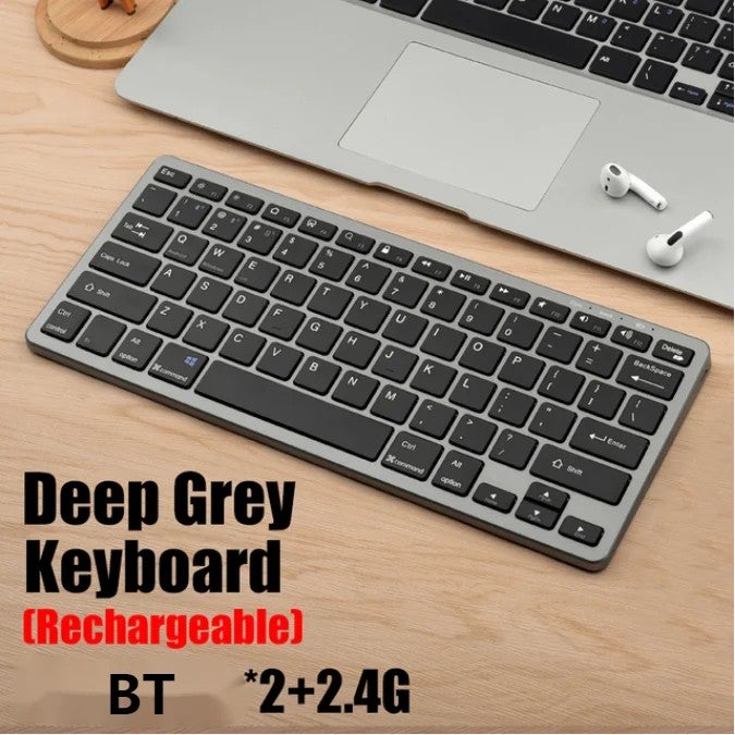 Y&D Wireless Gaming Keyboard and Mouse Combo, Rechargeable Mini BT Keyboard Set for PC Laptop Tablet Android Gamer - Image 1